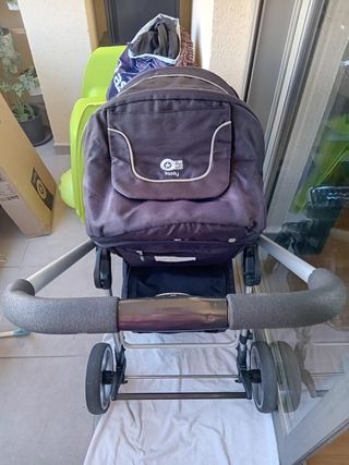 Silla de paseo Kiddy capazo y silla