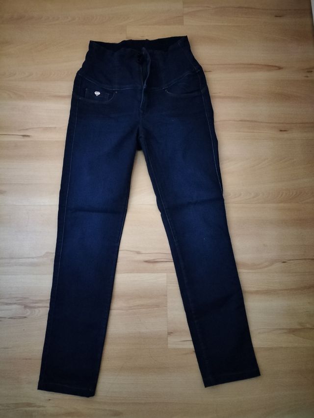 Pantalones vaqueros mujer tiro alto