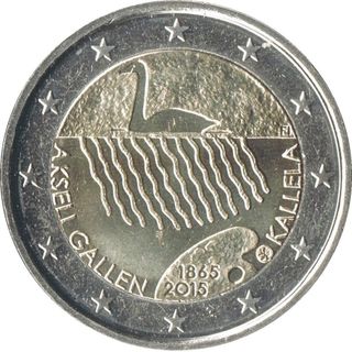 Moneda 2€ Finlandia 2015 Conmemorativa