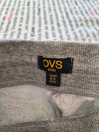 Pantaloni tuta grigi 8-9 anni