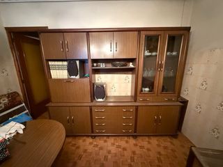 Mueble aparador madera + mesa comedor