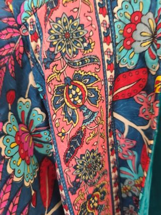 Kimono reversible estampado floral