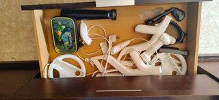 Accesorios Wii: Volante, Nunchuk, Wii Motion Plus