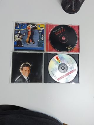 2 CDs Julio Iglesias: Raíces y Tango