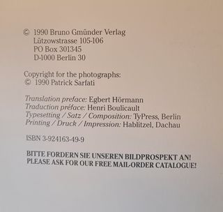 Athletes de Patrick Sarfati