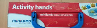 Juego educativo Miniland Activity hands