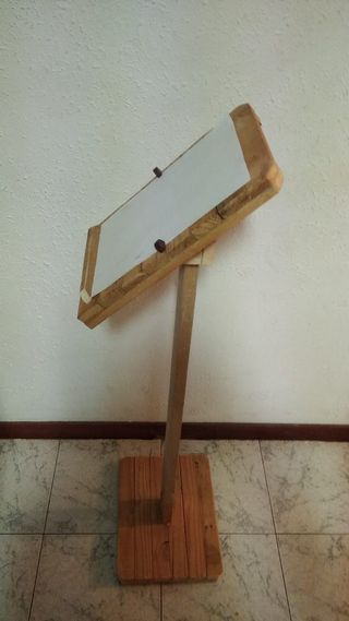 Atril porta menús hosteleria 1 hojas A4 vertical