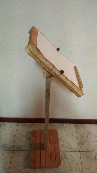 Atril porta menús hosteleria 1 hojas A4 vertical