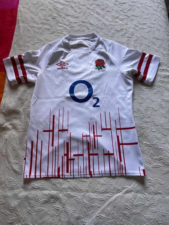 Camiseta Rugby Inglaterra O2 Umbro Talla L