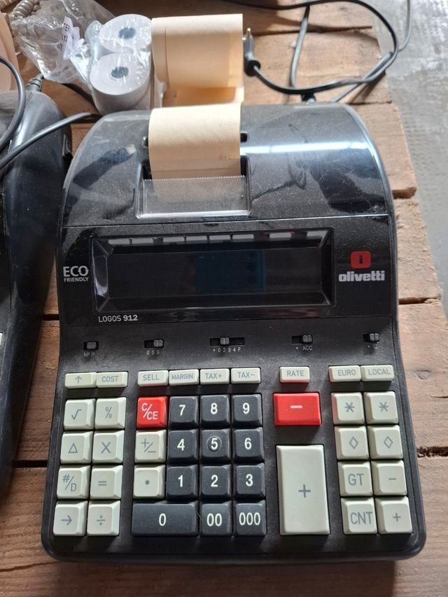 Calcolatrice Olivetti Logos 912