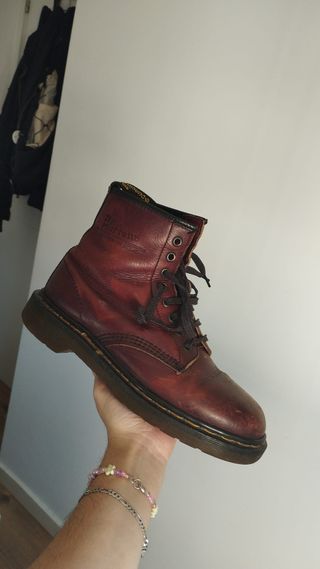 Botas Dr. Martens Rojas Talla 38