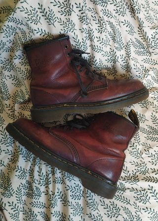 Botas Dr. Martens Rojas Talla 38