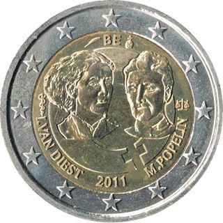 Moneda 2€ Bélgica 2011 Conmemorativa