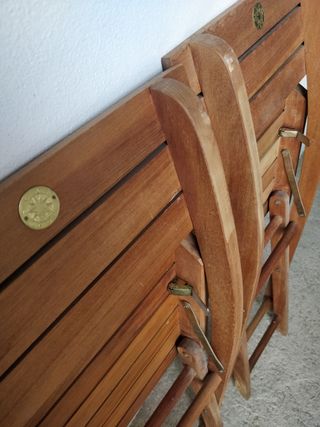 Sillas plegables