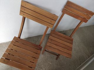Sillas plegables