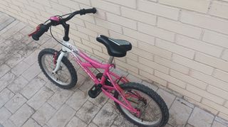 Bicicleta infantil 16 pulgadas niña rosa