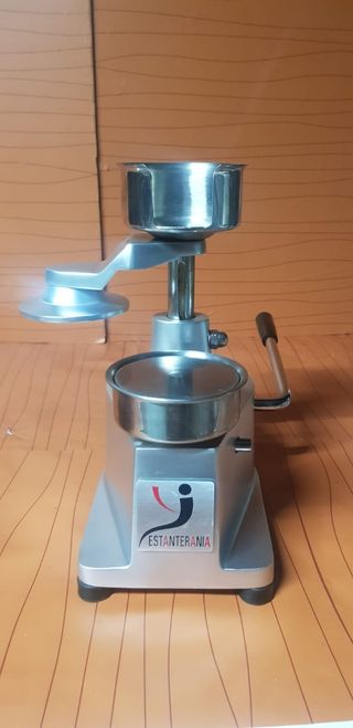 Prensa hamburguesas acero inoxidable