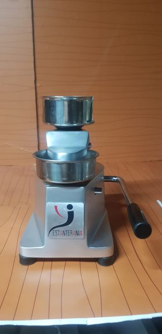 Prensa hamburguesas acero inoxidable