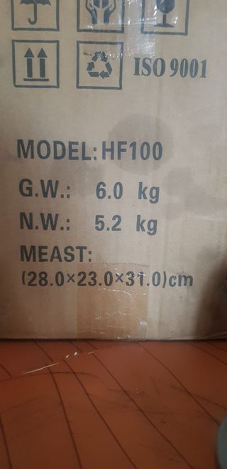 Prensa hamburguesas acero inoxidable