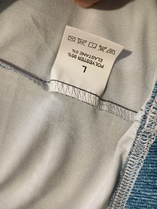 Mallas Capri Estampado Vaquero Talla L