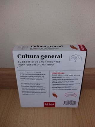 JUEGO - Cultura general: Desafío preguntas - LIBRO