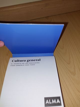 JUEGO - Cultura general: Desafío preguntas - LIBRO