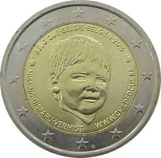 Moneda 2€ Bélgica 2016 Conmemorativa