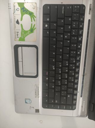 Ordenador portátil HP Negro
