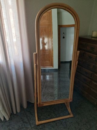 Muebles habitación matrimonio ratán