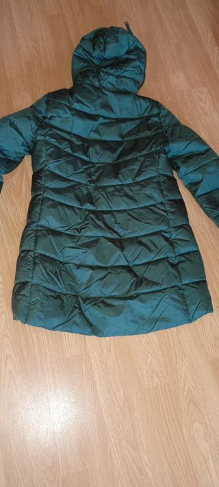 Abrigo verde mujer talla L