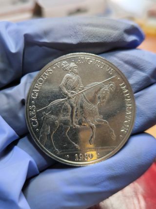 Moneda 5 Ecus Carlos I 1989 España