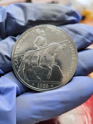 Moneda 5 Ecus Carlos I 1989 España