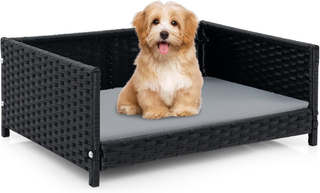 Lettini per Cani in Rattan, Cuccia Estiva per Cani