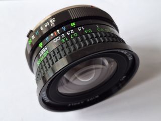 Ultraangular Cosina 20 mm Minolta MD, Braun SR2000