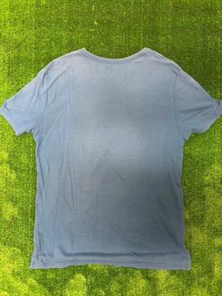 Camiseta Levi’s Azul Vintage Logo Amarillo Desgastado Streetwear Y2K
