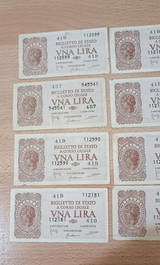 Biglietti di Stato 1 Lira