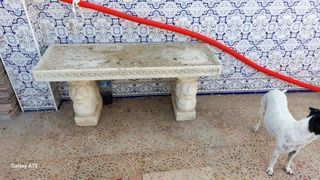 Conjunto de jardín de mármol