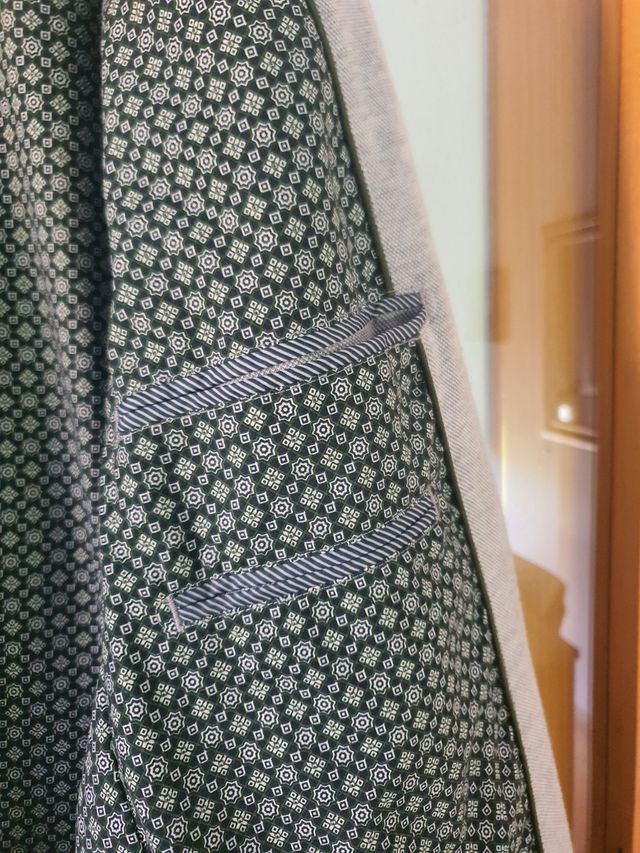 Chaqueta americana Robenorto Verino gris