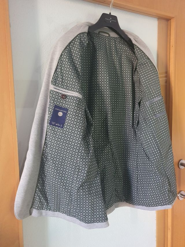 Chaqueta americana Robenorto Verino gris