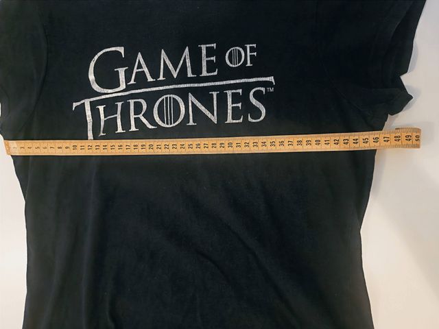 T-Shirt Game of Thrones Nera Taglia S