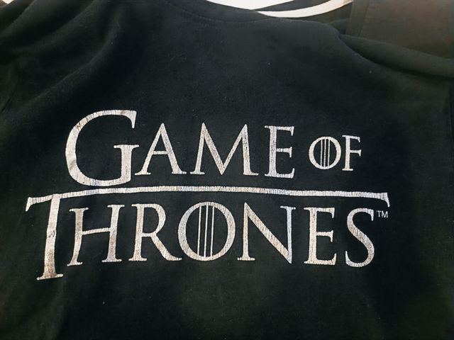 T-Shirt Game of Thrones Nera Taglia S