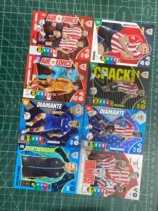 8 Cartas Adrenalyn Athletic Club Bilbao 24-25