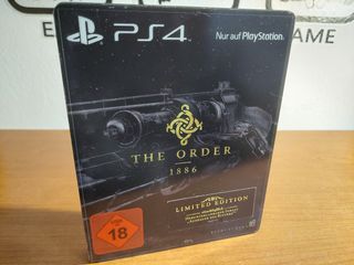 The Order 1886 PS4 Steelbook 🇮🇹🇬🇧🇩🇪