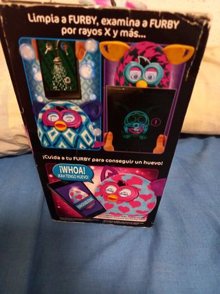 Furby Rosa y Celeste Corazones