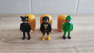 3 Playmobil DC Kinder Sorpresa Figuras