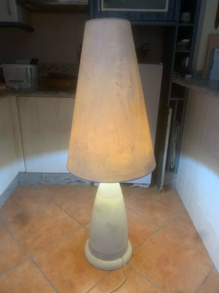 Lámpara de salón o comedor beige