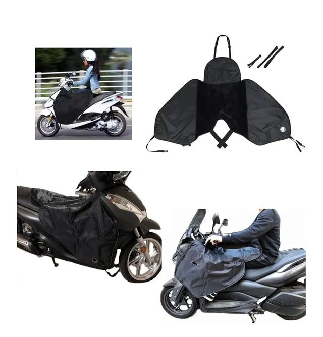 Cubierta universal para piernas de moto