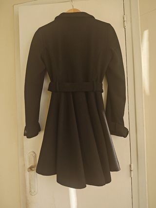 Abrigo ASOS negro