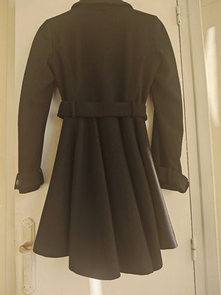 Abrigo ASOS negro