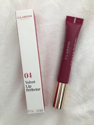 Clarins Velvet Lip Perfector 04 Velvet Raspberry